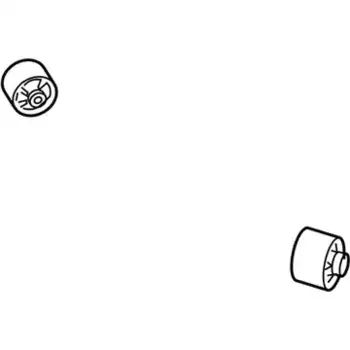 сайлентблок задней балки!\ Hyundai Accent 06>, Kia Rio III 551601E000