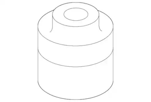 сайлентблок задней балки!\ Land Rover Range Rover 02-12 KHC000050