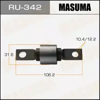 сайлентблок задний!\ Honda Civic all 87-91/CRX all 87-92 RU-342 MASUMA