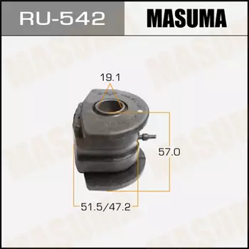 сайлентблок задний нижнего переднего рычага!\ Honda HR-V 99> RU-542 MASUMA