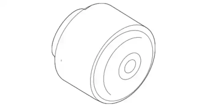 сайлентблоки подвески!\ Porsche Panamera 10-16 97034124521