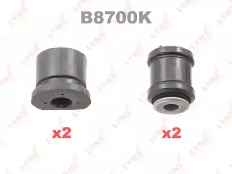 сайлентблоки рычага зад.! к-кт C8189x2, C8190x2\ Daewoo Lanos 97> B8700K LYNXAUTO