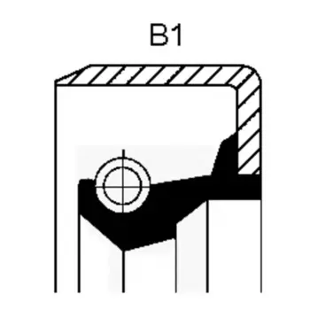 сальник !140x160x13 \MB,SAF,IVECO 12011349B CORTECO