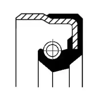 сальник! 24x36/37x8.5/17.7\ 010 296 02B CORTECO