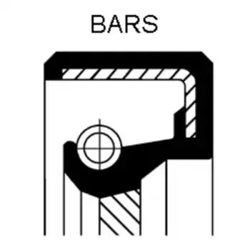 сальник АКПП! 46х70х8\ Honda Legend III 96> 19027817B CORTECO