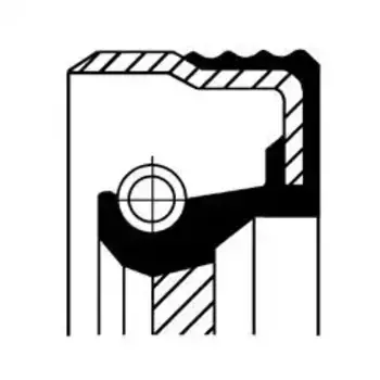 сальник AКПП!\ Audi 80/100/A4, VW Passat 1.6-2.0 90-00 190 367 09B CORTECO