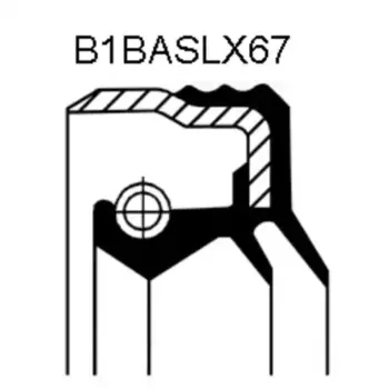 сальник дифференциала! 40x55x8\ Ford Escort/Fiesta/Orion 1.1-1.8/1.6D/1.8D 80> 120 195 97B CORTECO