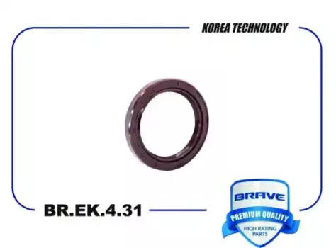 сальник к/в передний! 45x60x8\ Audi A3, SEAT Altea 1.8FSi 06> BR.EK.4.31 BRAVE