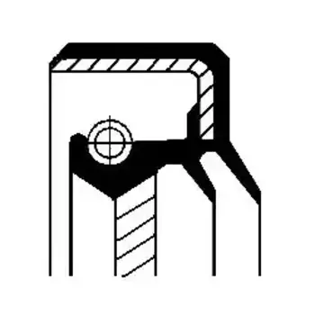 сальник к/в передний! 48.67x63.47x8/9\ Land Rover Defender/Discovery 3.5-4.2/2.0TDI 89> 150 303 09B CORTECO