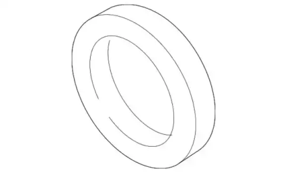 сальник к.в.задний!\ Mazda PE0111312