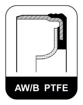 сальник коленвала! 135x153x13 PTFE\ SCANIA