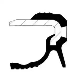 сальник коленвала!\ VW Tiguan 07> 190 367 15B CORTECO