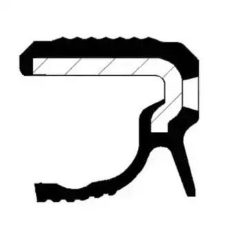 сальник коленвала! задний 85x105x8\ A4/A8/Q7, VW Touareg, Porsche Cayenne 3.0i/TDI 07> 19036599B CORTECO