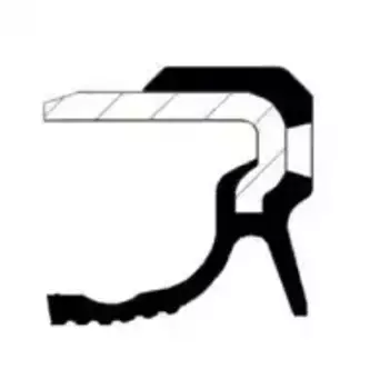 сальник коленвала задний!\ Nissan X-Trail 2.0DCi 07>, Renault Master 2.3DCi 10> 49381130 CORTECO