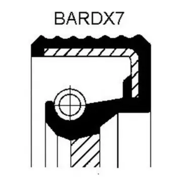 сальник КПП! 15x36x7\ Audi A3, Seat Leon/Toledo 1.8TFSI/2.0TFSI 04> 200 342 98B CORTECO