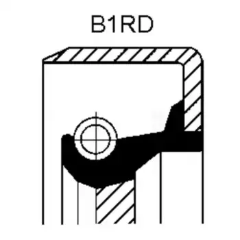 сальник КПП !17x28x7\Fiat 126 0.6-0.7 80-00 120 114 26B CORTECO