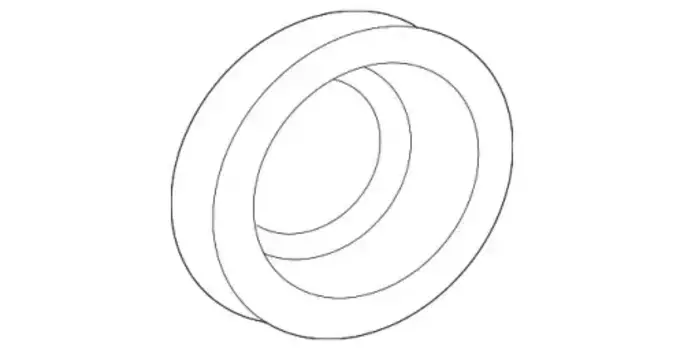 сальник! переднего моста \MB W210 2.4 95-02 2109970140