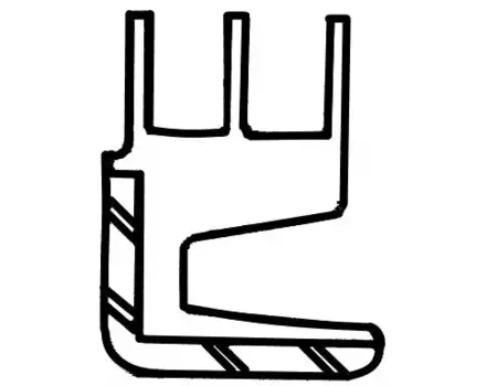 сальник полуоси! 42.6x80x7.7 NBR \JCB 190 296 04B CORTECO