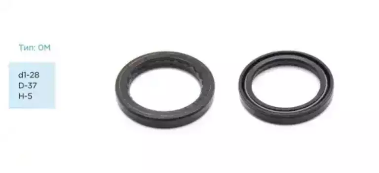 Сальник PSTF-00088 d1-28 D-37 H-5 Тип: 0M PSTPRO