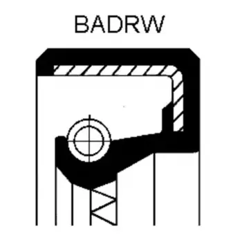 сальник р/в зад. !30x47x7\Volvo S40/S70/S80/940/960,Renault Laguna 94>,IvecoET/ES 440E42 120 011 92B CORTECO