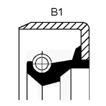 сальник рулевого механизма! 28x40x8\ Toyota Camry/Carina/Celica/Corona/Corolla 80> 190 166 31B CORTECO