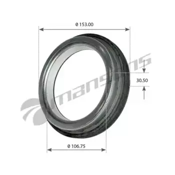 сальник ступицы! 106,75x153x30.5мм\ Fruehauf GR112 MANSONS