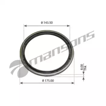 сальник ступицы ! 143x175x8 B1SFSL \MB Actros/Axor 700.286 MANSONS