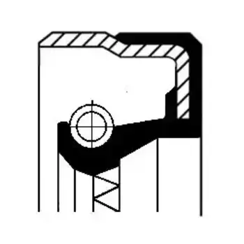 сальник ступицы! 48х68х9,3\ MB W203 1.8-3.5 00> 010 325 72B CORTECO