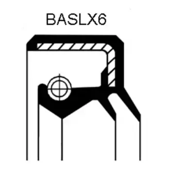 сальник ступицы! 48x72x7/9\ VW T2 1.9-2.1 80> 120 138 94B CORTECO