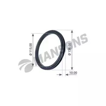 сальник ступицы !d138xd115x10mm \BPW ECO 6.5-9t GR130 MANSONS
