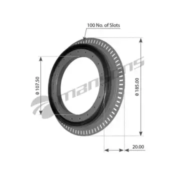 сальник ступицы !d170,5xd185x20 RWDR-KASSETTE Z100No\FRUEHAUF/SMB GR171 MANSONS