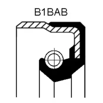 сальник ступицы !задн 145x175x13 \MB,MAN 12015499B CORTECO