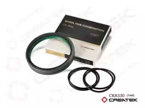 сальник ступицы заднего моста !двойной, с 3 резиновыми кольцами 190x220x30 \HOWO CK8330 CREATEK