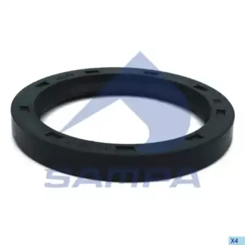 сальник торм.вала! 45x60x7 \SAF 115.007 SAMPA