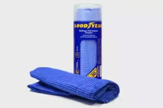 Салфетка автомобильная салон авто GOODYEAR GY000001 искусственная замша 1 шт.