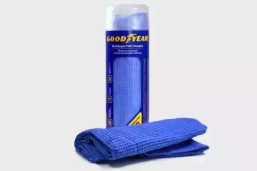 Салфетка автомобильная салон авто GOODYEAR GY000002 искусственная замша 1 шт.