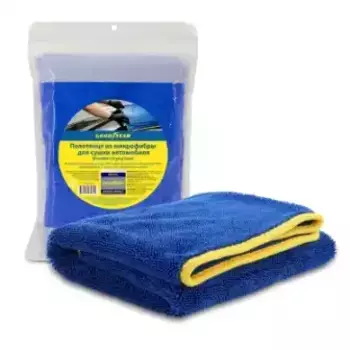 Салфетка автомобильная салон авто GOODYEAR GY000003 микрофибра 1 шт.