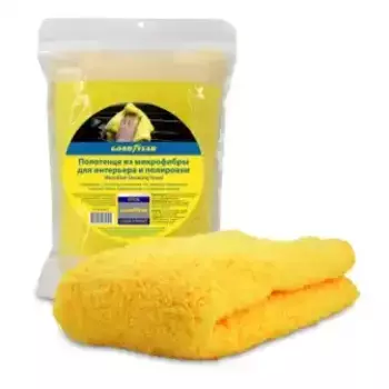 Салфетка автомобильная салон авто GOODYEAR GY000005 микрофибра 1 шт.