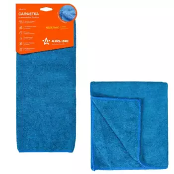Салфетка автомобильная салон авто AIRLINE AB-A-03 микрофибра 1 шт.