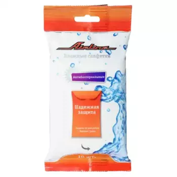 салфетки влажные антибактериальные!(10шт.) \