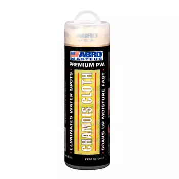 Салфетка автомобильная салон авто ABRO CH-338 искусственная замша 1 шт.