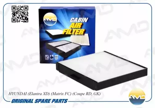 Салонный фильтр AMD AMD.FC26 HYUNDAI Elantra/Matrix 1.6-2.0/1.5CRDi/2.0CRDi 00>