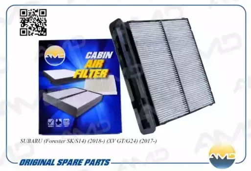 Салонный фильтр AMD AMD.FC816C SUBARU Forester SK/S14 2018/XV GT/G24 2017>