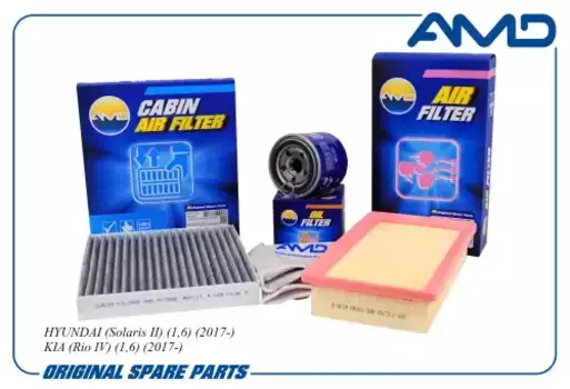 Салонный фильтр AMD AMD.SETF139C HYUNDAI Solaris II, KIA Rio IV 17>