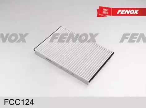 Салонный фильтр FENOX FCC124 OPEL Astra G/H 1.2-2.2/1.3-2.2CDTi 98>/ Zafira A 1.6-2.2 99>