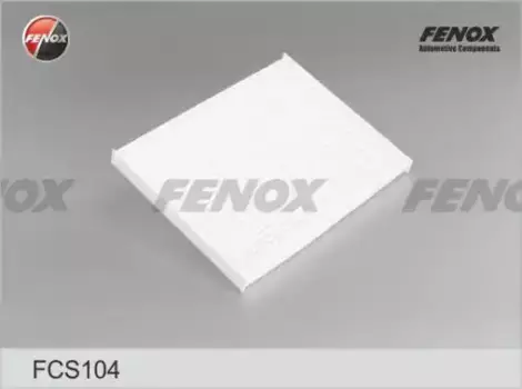 Салонный фильтр FENOX FCS104 HYUNDAI ix35 1.6/2.0 10>/Tucson 2.0D 06-10, KIA Sportage 2.0/2.7 04>