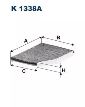 Салонный фильтр FILTRON K1338A FORD Transit Connect/Tureno Connect 12>