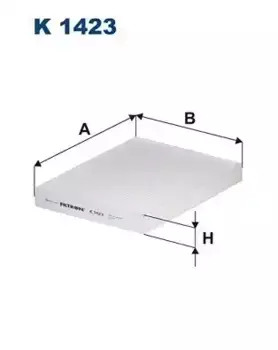 Салонный фильтр FILTRON K1423 HYUNDAI Tucson 16>, KIA Sportage 16>