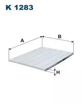 Салонный фильтр FILTRON K 1283 TOYOTA IQ 1.0/1.4D-4D 08>