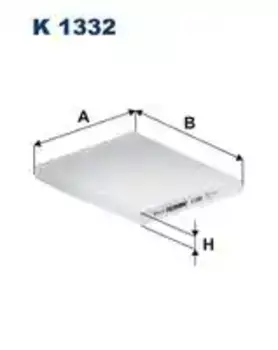 Салонный фильтр FILTRON K 1332 HYUNDAI ix35 10>/Tucson 06>